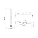 Ver imagem 3 de Picareta Chibanca Tramontina em Aço Tamanho 4 com Cabo de Madeira 90 cm