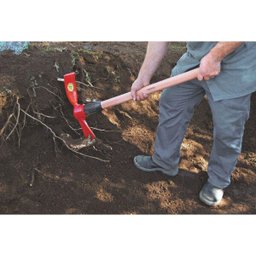 Picareta Chibanca Tramontina em Aço Tamanho 4 com Cabo de Madeira 90 cm - 2