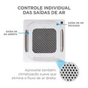 Ver imagem 6 de Ar Condicionado Split Midea Cassete 4V Inverter 60.000 Btu/H F Br 38CCVF60515MM/40KVQF60M5B 220V