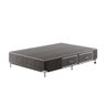 Base Box Gaveta Casal Spubio Spu + Incofal Marrom 138x188x35cm - 1