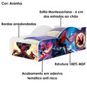 Ver imagem 4 de Cama Carro Juvenil Mdf 158x73 Cm 1154 Aranha Decmade