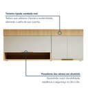Ver mais imagens de Cozinha Completa Modulada 3 Peças 5 Portas 2 Gavetas 100% MDF Realeza Premium Bege/Carvalho/Greige