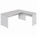 Ver imagem 3 de Mesa de Escritório Escrivaninha L 1,70m Pé Painel F5 Office Cor:cinza