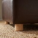 Ver mais imagens de Sofá Chaise Modular Block 74x153 Pes Madeira Courino Tcs 721 Moll