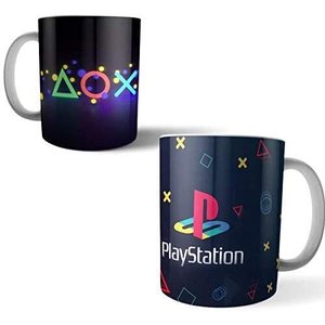 Jogo 2 Canecas Porcelana Playstation Sony 325ml (BD60)