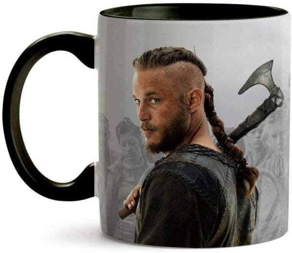 CANECA SÉRIE VIKINGS - RAGNAR 04 - 2