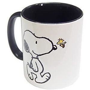 Caneca Snoopy black
