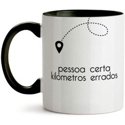 Caneca Pessoa Certa km Errados - 2