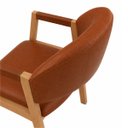 Ver imagem 6 de Conjunto Mesa Jantar Redonda 150cm + 6 Cadeiras Estofadas Allegra Noronha Sala Area Gourmet Varanda: