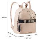 Ver imagem 6 de Bolsa de Costas Feminina Betty Boop Bege Semax