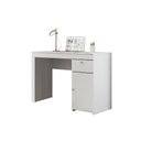 Ver imagem 4 de Escrivaninha Mesa de Computador com Gavetas e Porta para Quarto Home Office