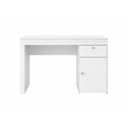 Ver imagem 3 de Escrivaninha Mesa de Computador com Gavetas e Porta para Quarto Home Office