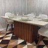 Sala de Jantar Mesa Lucerna 2,19m com 6 Cadeira Dilly Base Fixa - 3