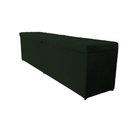 Ver imagem 1 de Recamier Puff Baú Beira de Cama Box Padrão 140cm - Verde