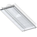 Ver imagem 1 de Escorredor Prato Louça Aéreo 770mm Fixo Embutir Dimec Elevatta Bandeja Inox