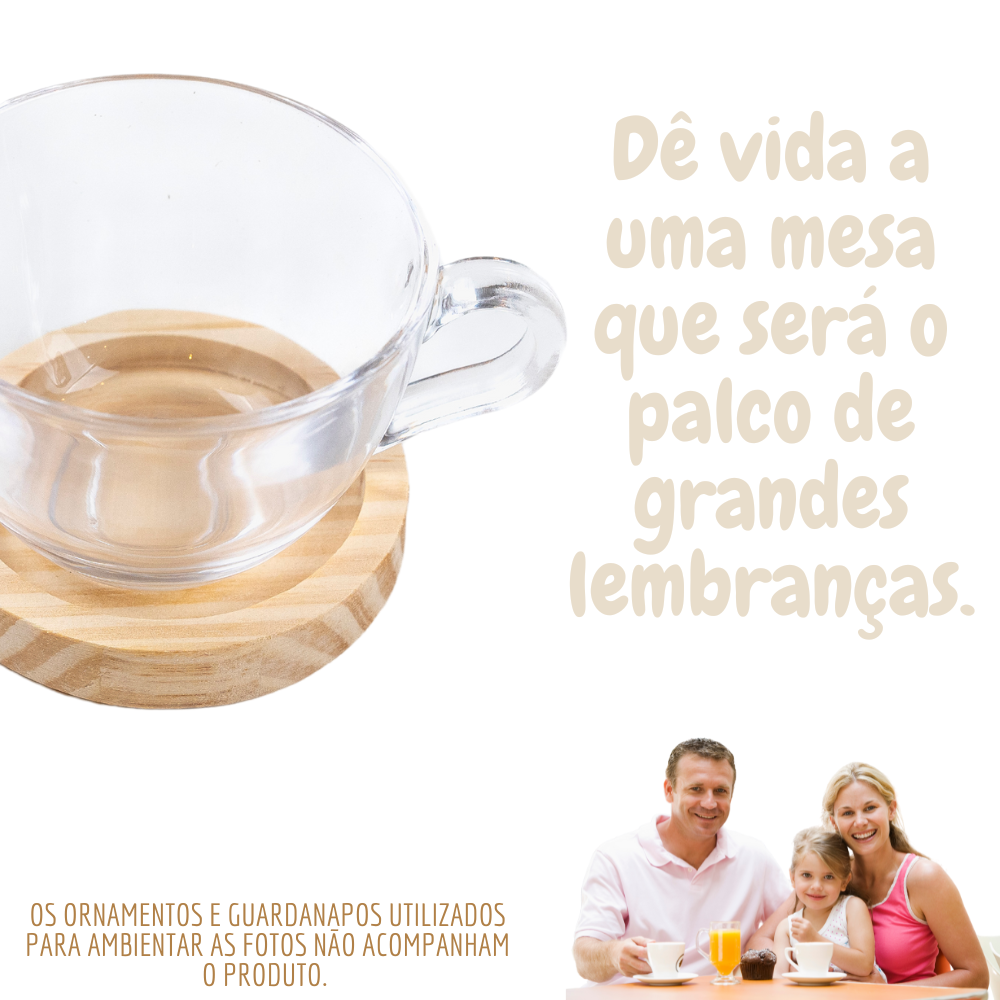 Pires Avulso para Xicara de Café Transparente - 3