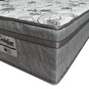 Ver imagem 3 de Cama Box + Cabeceira Provença e Colchão Casal - Probel - Evolution - 138x188x67cm Marrom