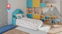 Ver imagem 3 de Cama Patrulha Canina Menino 3pçs 100% Algodão 1,40x2,10m