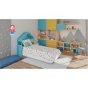 Ver imagem 3 de Cama Patrulha Canina Menino 3pçs 100% Algodão 1,40x2,10m