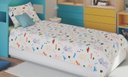 Ver imagem 2 de Cama Patrulha Canina Menino 3pçs 100% Algodão 1,40x2,10m
