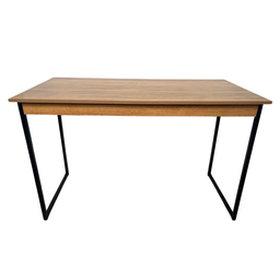 Mesa Pé de Ferro Diretor 90 Cm:freijó - 4