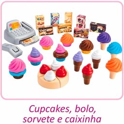 Super Confeitaria Mágica com Carrinho de Compras Magic Toys 8064 - 5