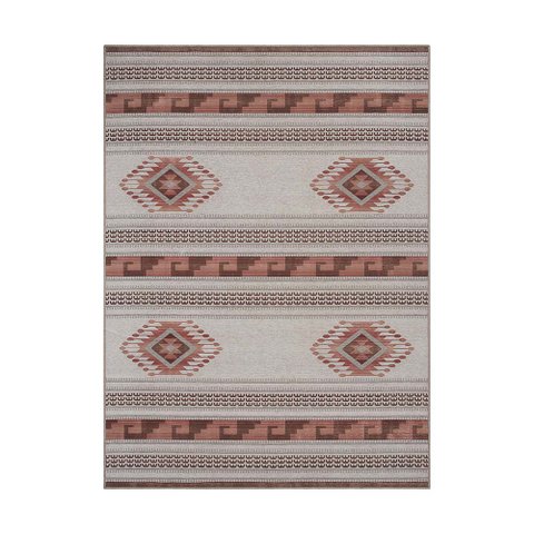 Tapete para Sala Funcional Asteca 35 Taupe 1,50x2,00m