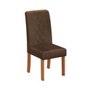 Ver imagem 4 de Conjunto Sala de Jantar Mesa Tampo Retangular Chanfrado Curvo Mad/vid 160 X 90cm Kiara Freijó Off Wh