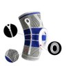 Joelheira Gel de Silicone Ortopedica Compressao Suporte Patela Ajustavel Melhora Circulaçao Joelho - 10