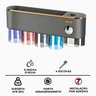 Suporte Dispenser Pasta e Escova de Dente para Banheiro - 5