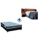 Ver imagem 1 de Cama Box Casal Crc + Colchão D45 Cecina + Cabeceira Plus Demolição