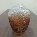 Ver imagem 4 de Vaso Decorativo Enfeite Planta Garrafa Vidro 29x22x22cm Marrom