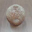 Ver imagem 3 de Vaso Decorativo Enfeite Planta Garrafa Vidro 29x22x22cm Marrom