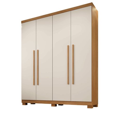 Guarda-roupa Filadélfia 4 Portas 3 Gavetas - Benetil