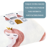 Coberta Solteiro Mundo Kids Cobredrom Luxo Aveludada Super Fofinha e Quentinha Bouti:princess - 4