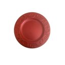 Ver imagem 2 de Jogo de 4 (quatro) Sousplats Vermelho Arabesco - 33 Cm Utensilios do Chef