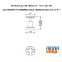 Ver imagem 4 de Acabamento Registro Deca Disco Cromado 1/2" 3/4" e 1'' - 4900cdscpq