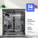 Ver imagem 3 de Lava Louças Hq Digital 14 Serviços Cinza Hq-LL14SD
