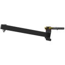 Ver imagem 1 de Suporte Refletor Inclinado Parede Braço 20 Cm Preto