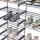 Ver imagem 3 de Sapateira Grande 30 Pares Organizador Quarto 12 Plateleiras Organizador