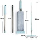 Ver imagem 3 de Esfregão Rodo Mop Flat Limpeza Piso 360 S/ Balde + 1 Refil Rdmg-001 Snel Home