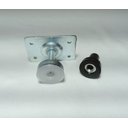 Ver imagem 5 de Kit 4 Pés Niveladores 1/4 Base Sapata Mesa Armários Etc C/ Chapas Puff Cadeiras Sofas Armarios