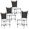 4 Cadeiras Jk em Alumínio e Fibra Sintética Cozinha Edícula Trama Original - 1