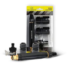 Bico Alta Pressão Jato Mangueira Água Kit 4 Pçs Lava Carro - 2