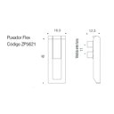 Ver imagem 2 de Puxador Ponto Flex Gold Zen Design Zp5621.a00