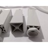 Kit 4 Pés para Armário de Cozinha Paneleiro Balcão Vap Branco Regulável Gabinete Pia Cozinha - 4