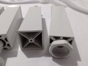 Ver imagem 4 de Kit 4 Pés para Armário de Cozinha Paneleiro Balcão Vap Branco Regulável Gabinete Pia Cozinha