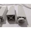 Ver imagem 4 de Kit 4 Pés para Armário de Cozinha Paneleiro Balcão Vap Branco Regulável Gabinete Pia Cozinha