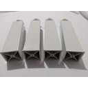 Ver imagem 5 de Kit 4 Pés para Armário de Cozinha Paneleiro Balcão Vap Branco Regulável Gabinete Pia Cozinha