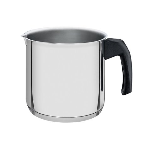 Fervedor Allegra em Aço Inox com Fundo Triplo e Cabo de Baquelite 14 Cm 2 Litros Tramontina